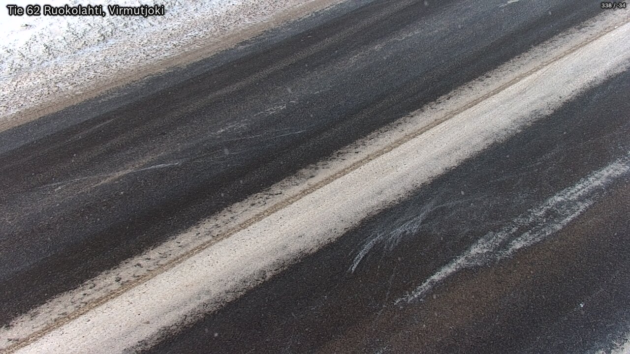 Weather Camera Image Road 62 Virmutjoki, Ruokolahti, Etelä-Karjala