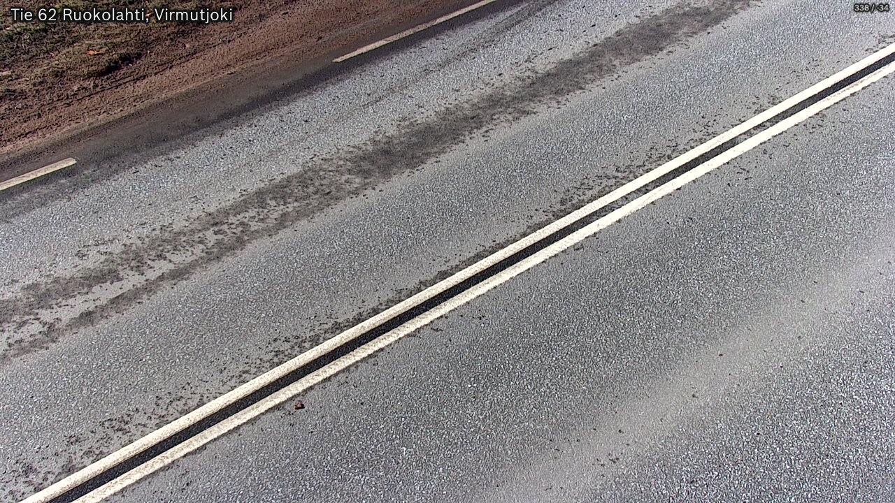 Weather Camera Image Väg 62 Virmutjoki, Ruokolahti, Etelä-Karjala