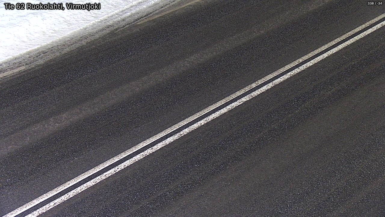Weather Camera Image Väg 62 Virmutjoki, Ruokolahti, Etelä-Karjala