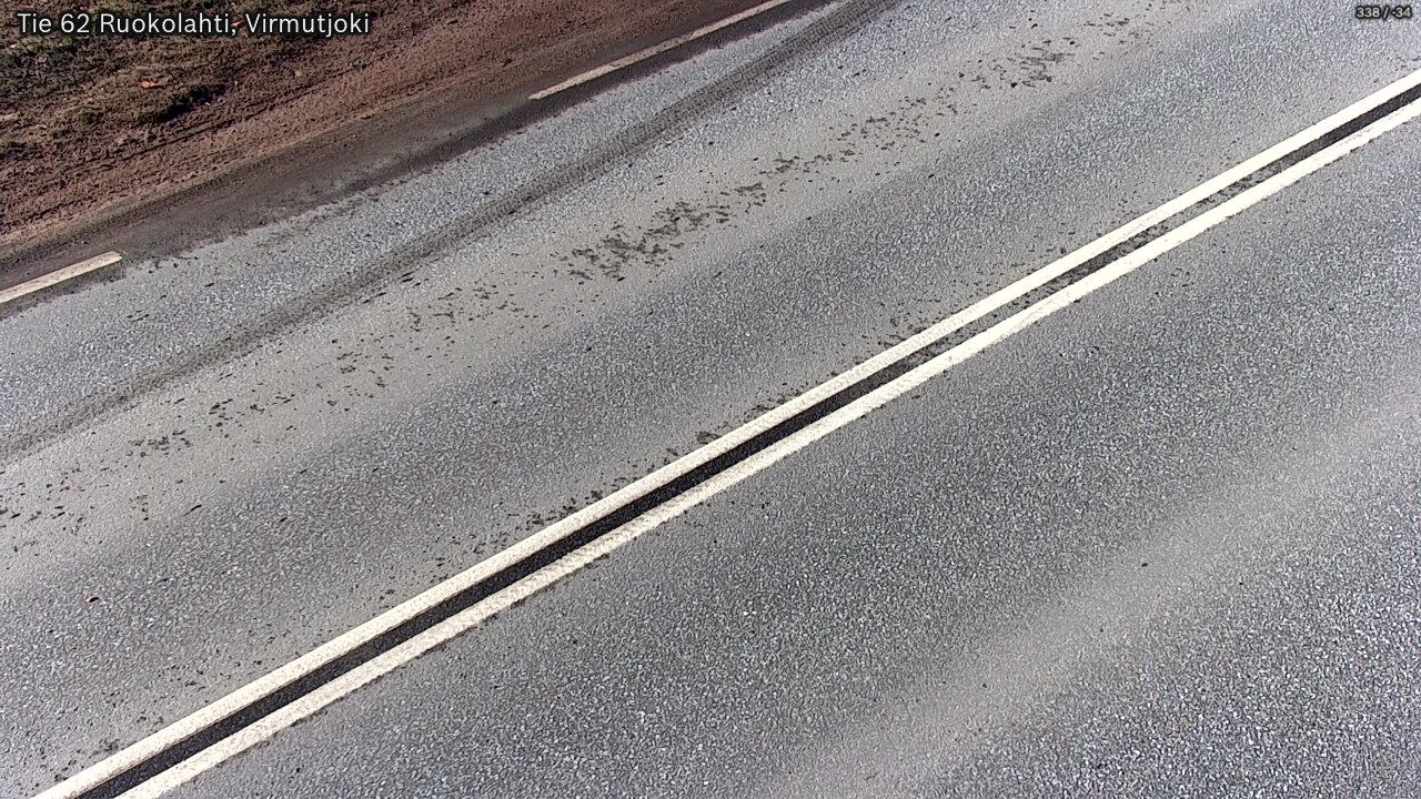 Weather Camera Image Väg 62 Virmutjoki, Ruokolahti, Etelä-Karjala