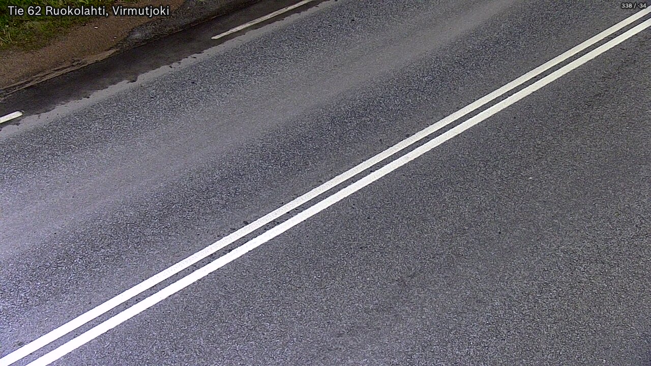 Weather Camera Image Road 62 Virmutjoki, Ruokolahti, Etelä-Karjala
