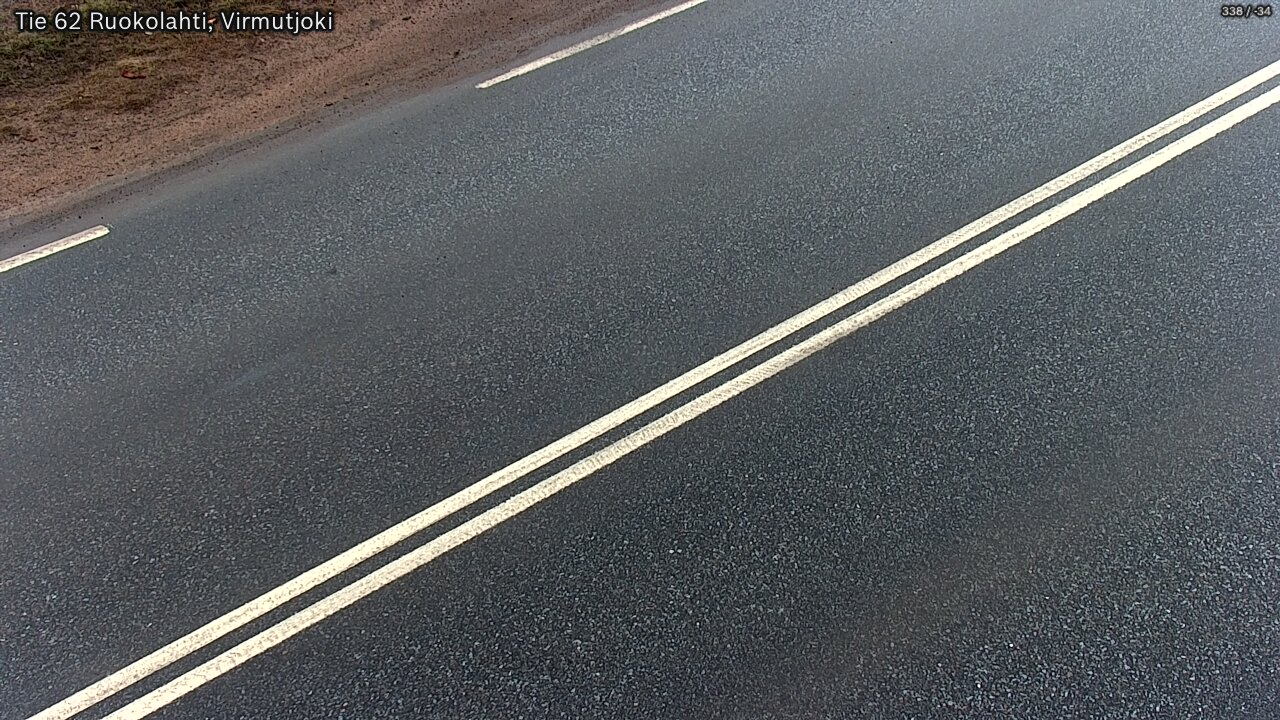 Weather Camera Image Road 62 Virmutjoki, Ruokolahti, Etelä-Karjala