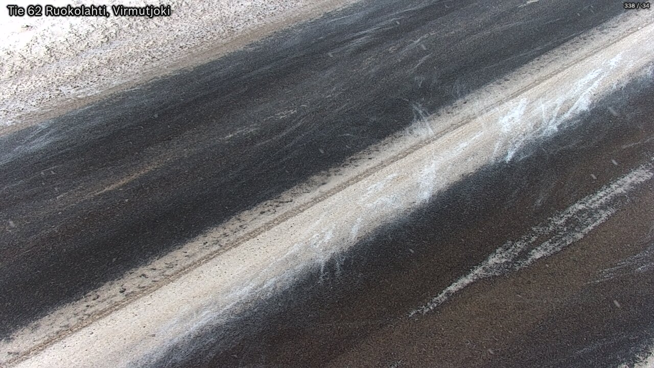 Weather Camera Image Road 62 Virmutjoki, Ruokolahti, Etelä-Karjala