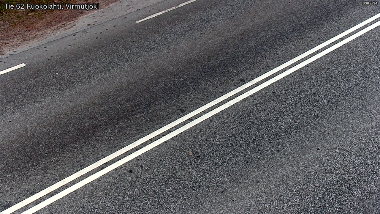 Weather Camera Image Road 62 Virmutjoki, Ruokolahti, Etelä-Karjala