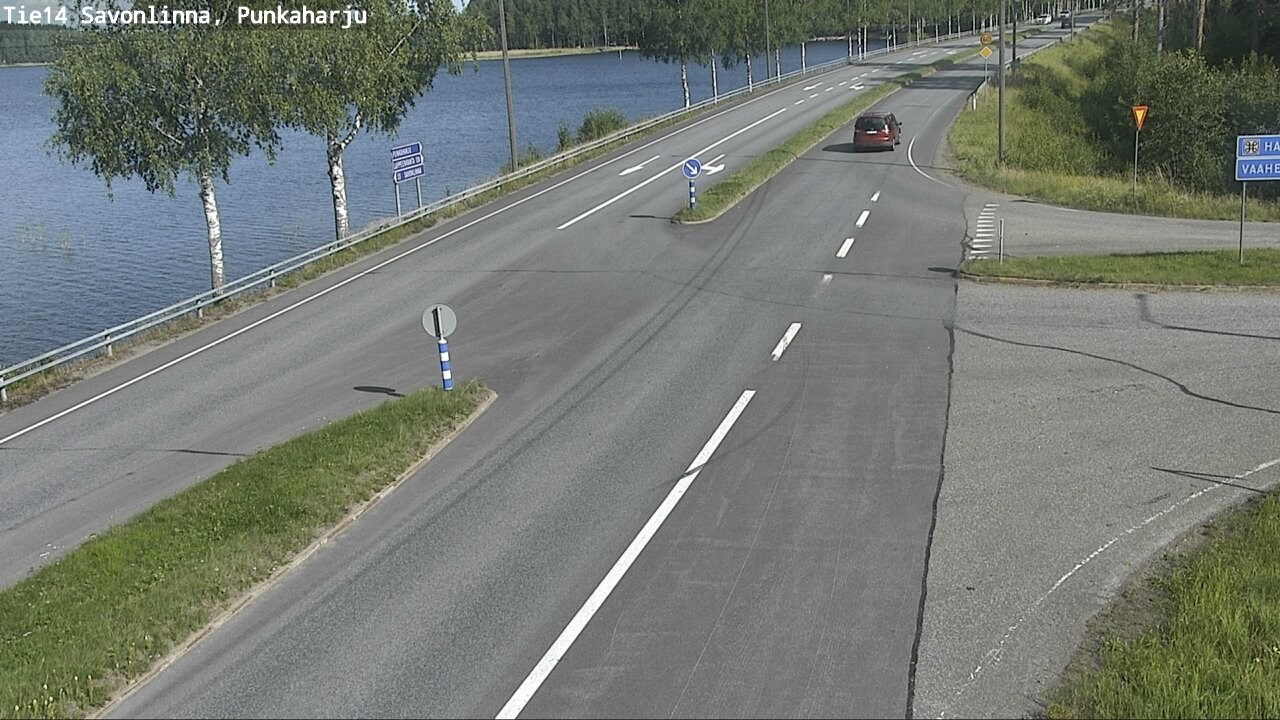 Kelikamerat Kuva Tie 14 Savonlinna, Punkaharju, Savonlinna, Etelä-Savo