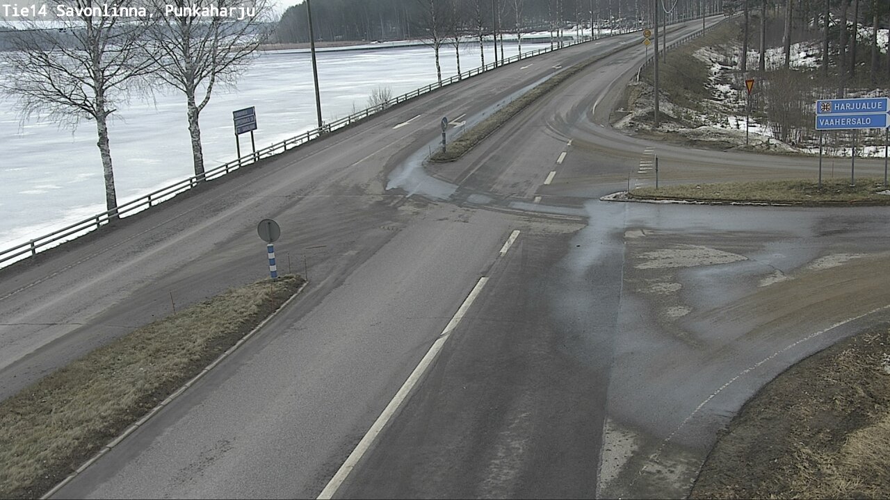 Weather Camera Image Road 14 Savonlinna, Punkaharju, Savonlinna, Etelä-Savo