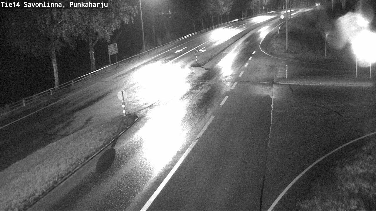 Weather Camera Image Väg 14 Savonlinna, Punkaharju, Savonlinna, Etelä-Savo
