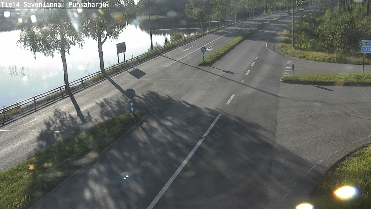 Weather Camera Image Road 14 Savonlinna, Punkaharju, Savonlinna, Etelä-Savo
