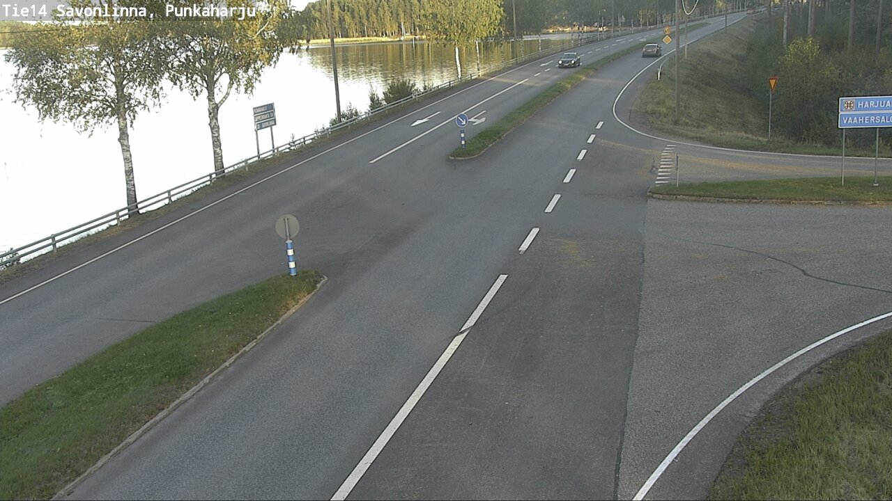 Weather Camera Image Road 14 Savonlinna, Punkaharju, Savonlinna, Etelä-Savo