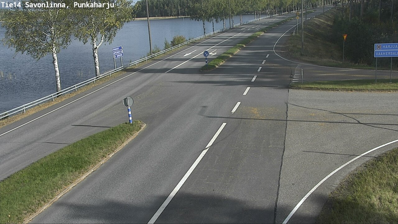 Weather Camera Image Road 14 Savonlinna, Punkaharju, Savonlinna, Etelä-Savo
