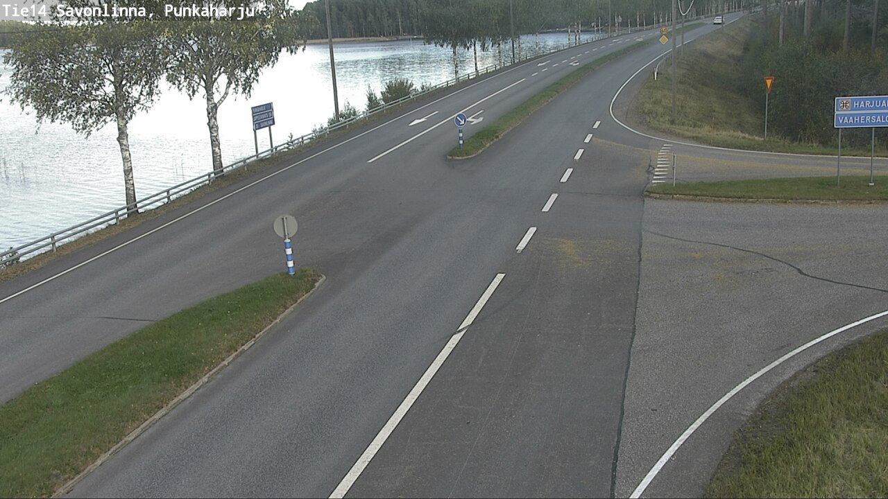 Weather Camera Image Road 14 Savonlinna, Punkaharju, Savonlinna, Etelä-Savo