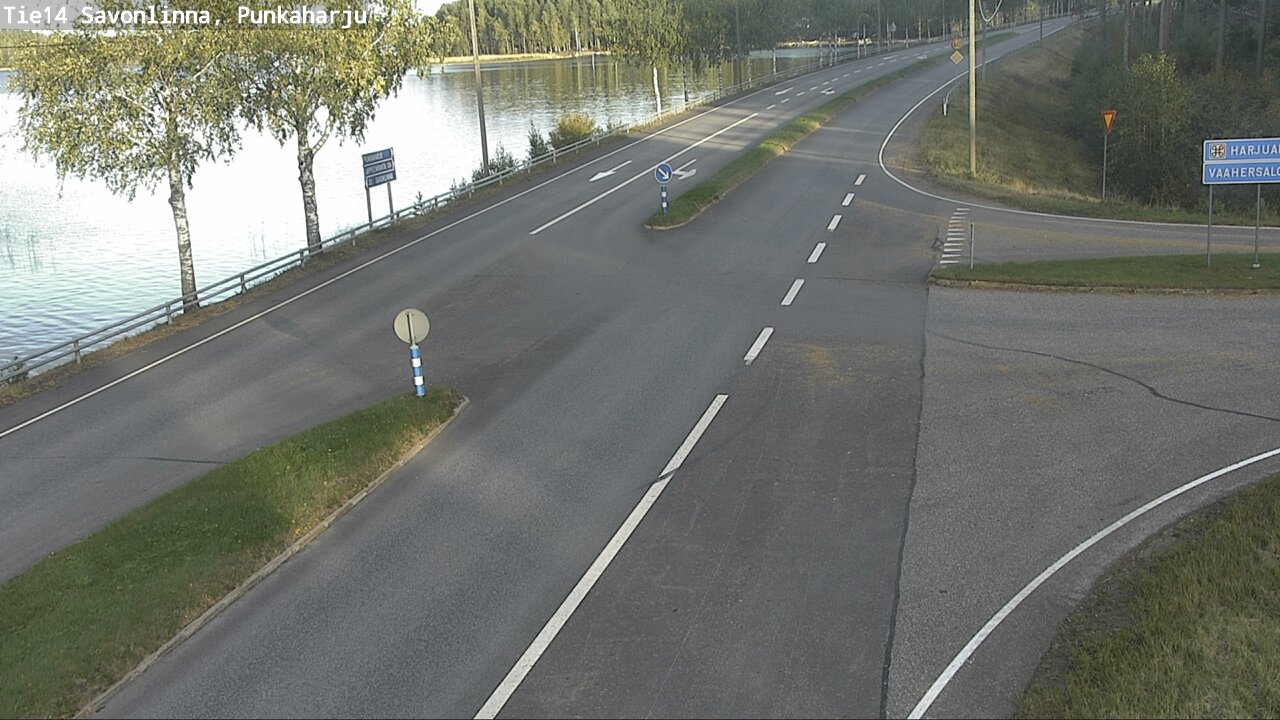 Weather Camera Image Road 14 Savonlinna, Punkaharju, Savonlinna, Etelä-Savo
