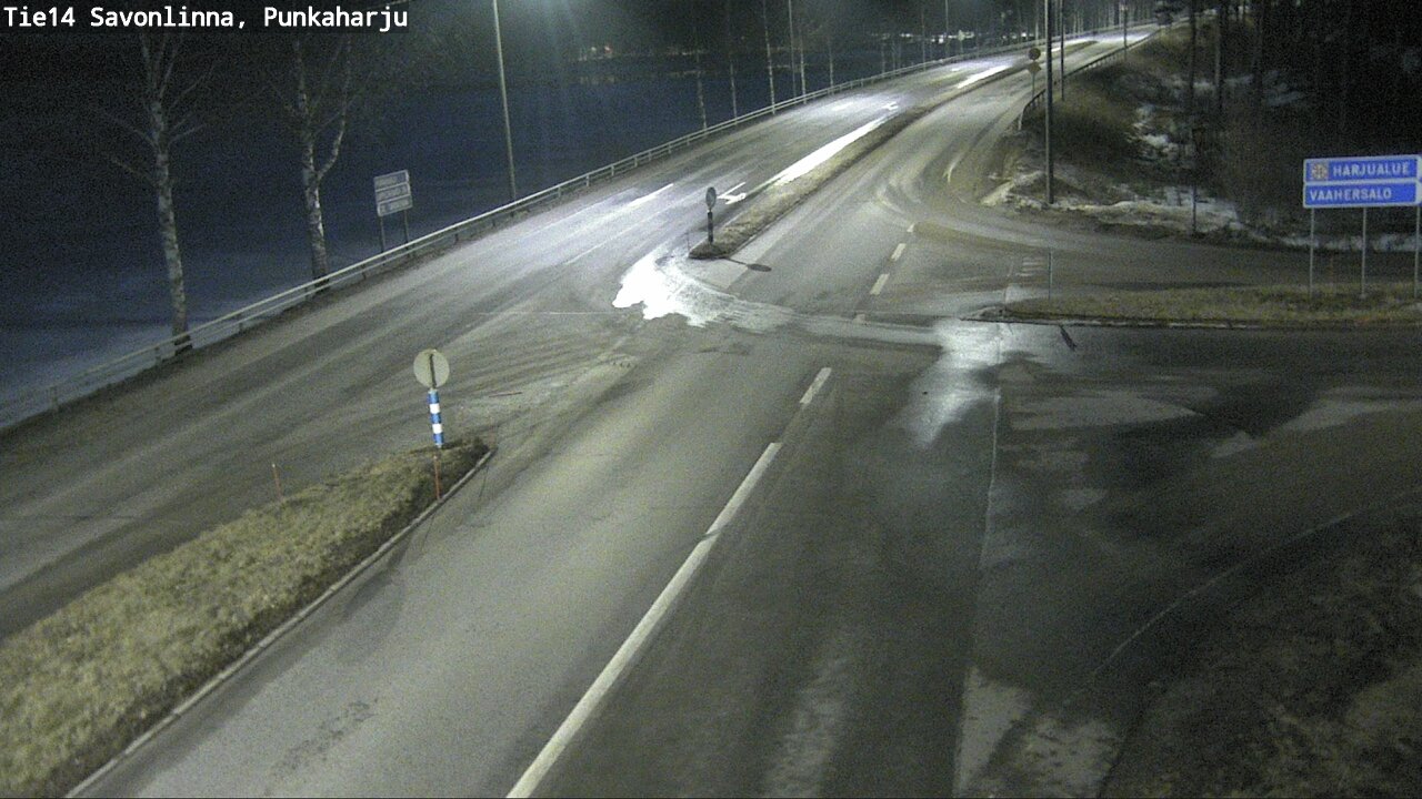 Weather Camera Image Road 14 Savonlinna, Punkaharju, Savonlinna, Etelä-Savo