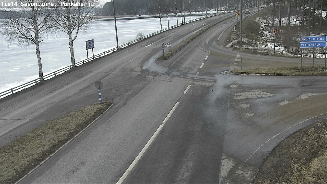 Weather Camera Image Road 14 Savonlinna, Punkaharju, Savonlinna, Etelä-Savo