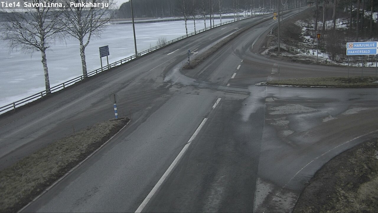Weather Camera Image Road 14 Savonlinna, Punkaharju, Savonlinna, Etelä-Savo