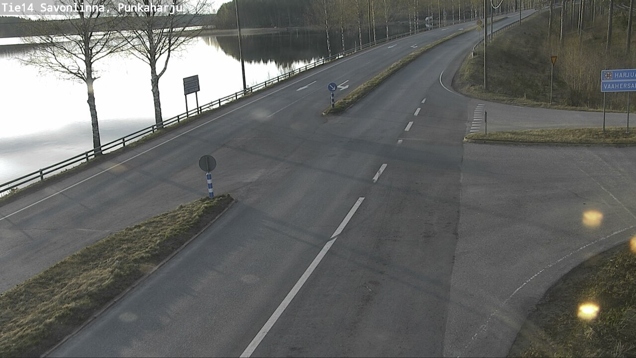 Weather Camera Image Road 14 Savonlinna, Punkaharju, Savonlinna, Etelä-Savo