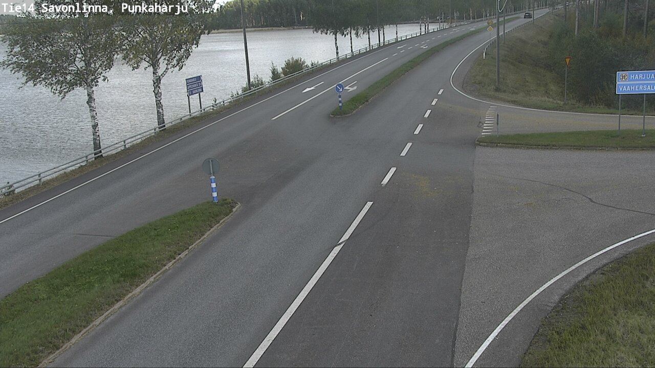 Weather Camera Image Road 14 Savonlinna, Punkaharju, Savonlinna, Etelä-Savo