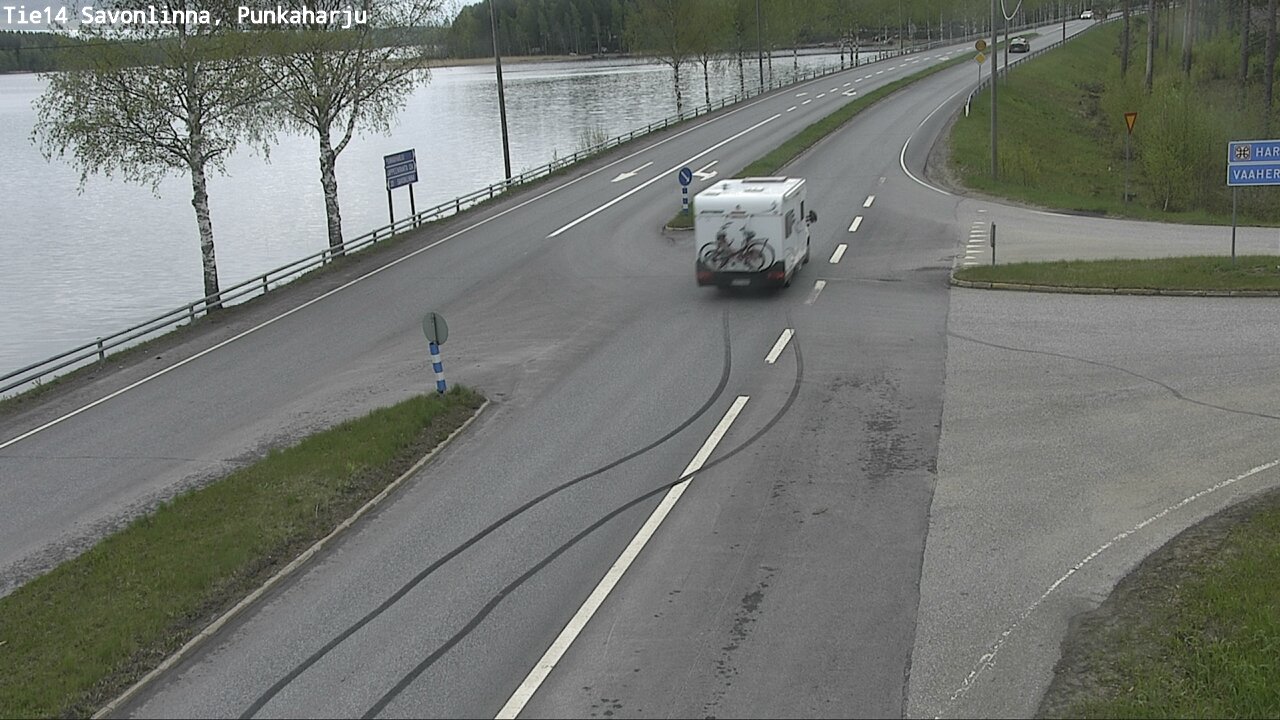 Weather Camera Image Road 14 Savonlinna, Punkaharju, Savonlinna, Etelä-Savo