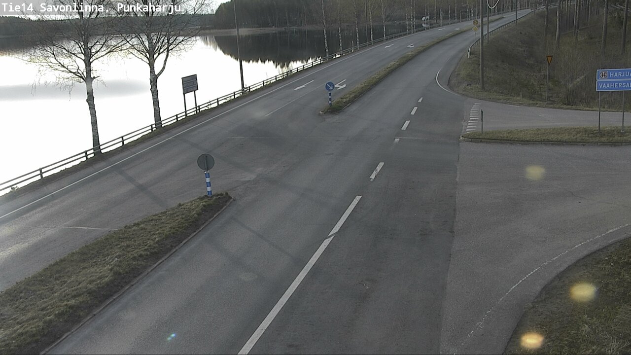 Weather Camera Image Road 14 Savonlinna, Punkaharju, Savonlinna, Etelä-Savo