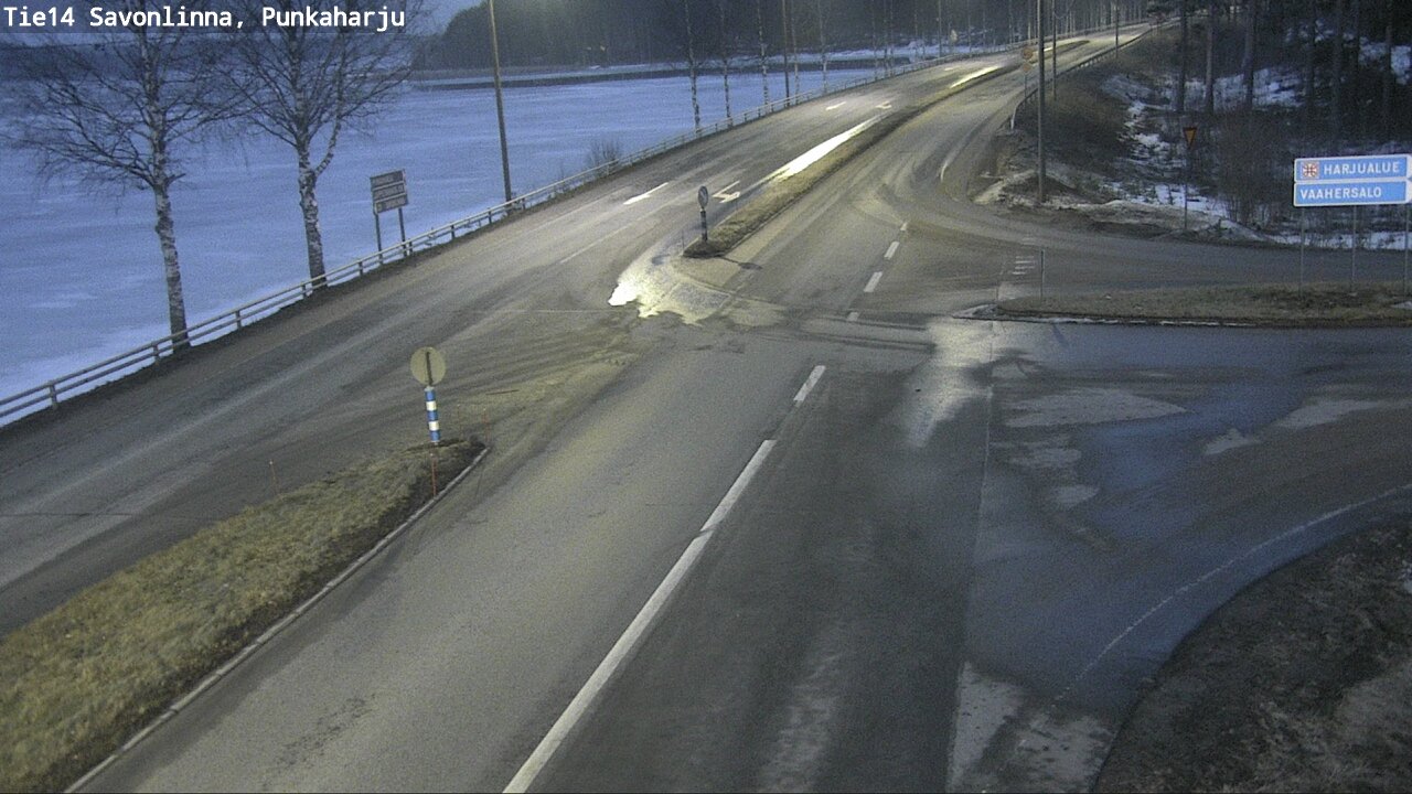 Weather Camera Image Road 14 Savonlinna, Punkaharju, Savonlinna, Etelä-Savo