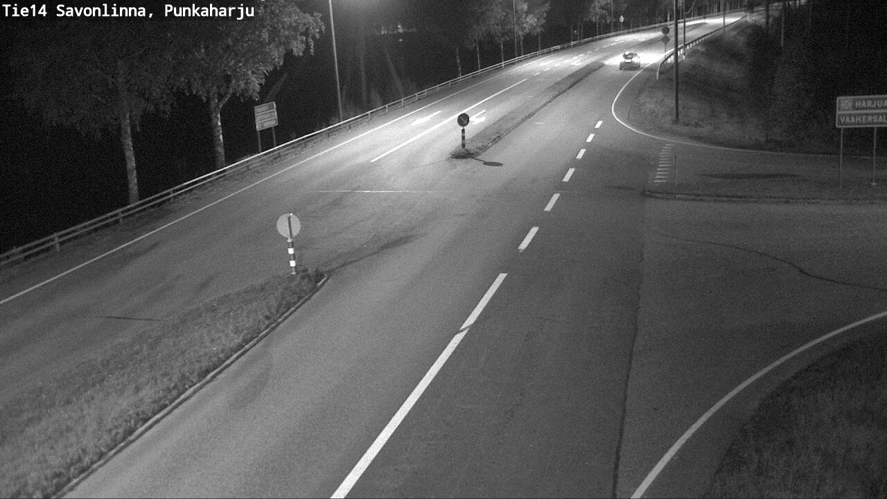 Weather Camera Image Väg 14 Savonlinna, Punkaharju, Savonlinna, Etelä-Savo