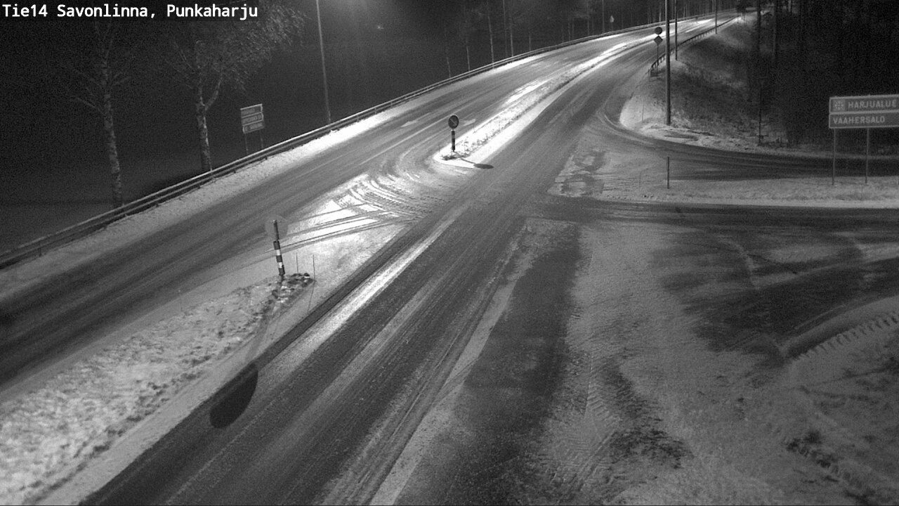 Weather Camera Image Väg 14 Savonlinna, Punkaharju, Savonlinna, Etelä-Savo