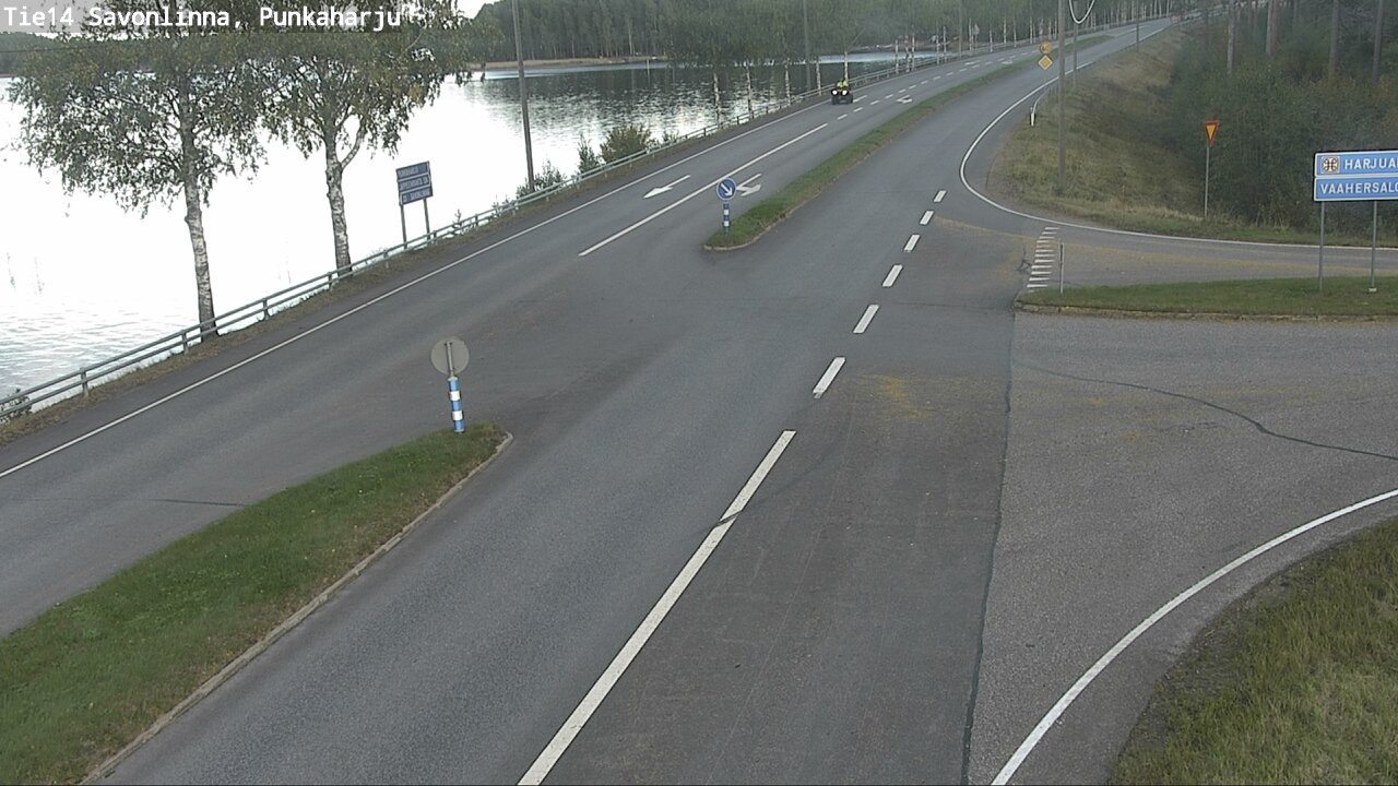 Weather Camera Image Road 14 Savonlinna, Punkaharju, Savonlinna, Etelä-Savo
