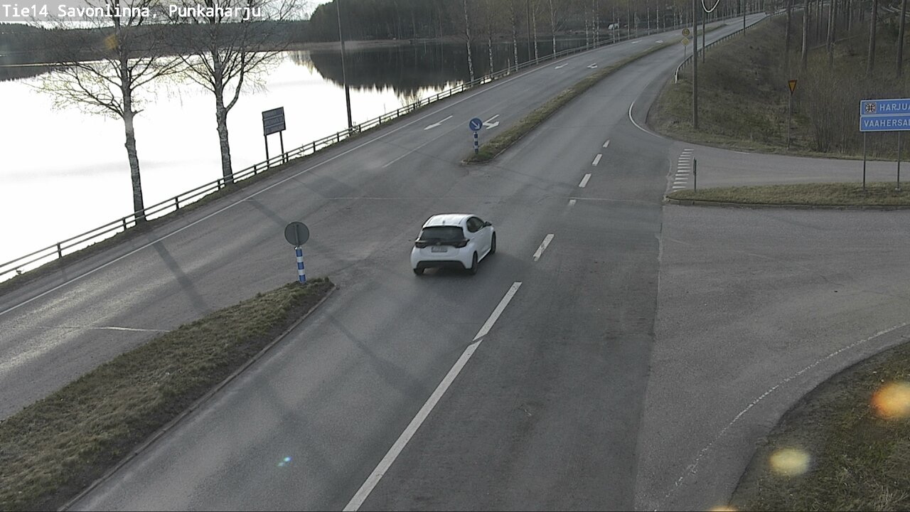 Weather Camera Image Road 14 Savonlinna, Punkaharju, Savonlinna, Etelä-Savo