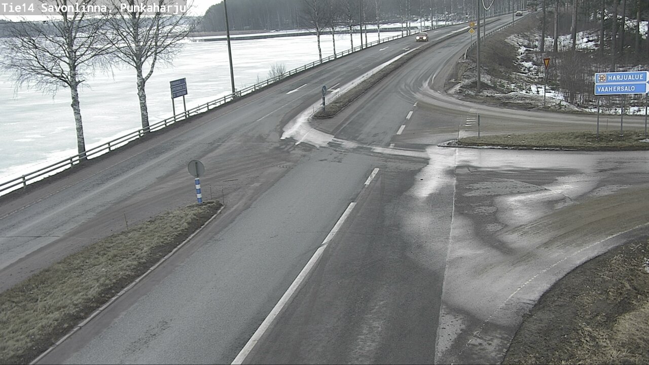 Weather Camera Image Road 14 Savonlinna, Punkaharju, Savonlinna, Etelä-Savo