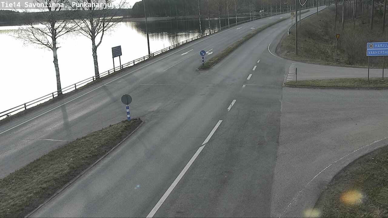 Weather Camera Image Road 14 Savonlinna, Punkaharju, Savonlinna, Etelä-Savo