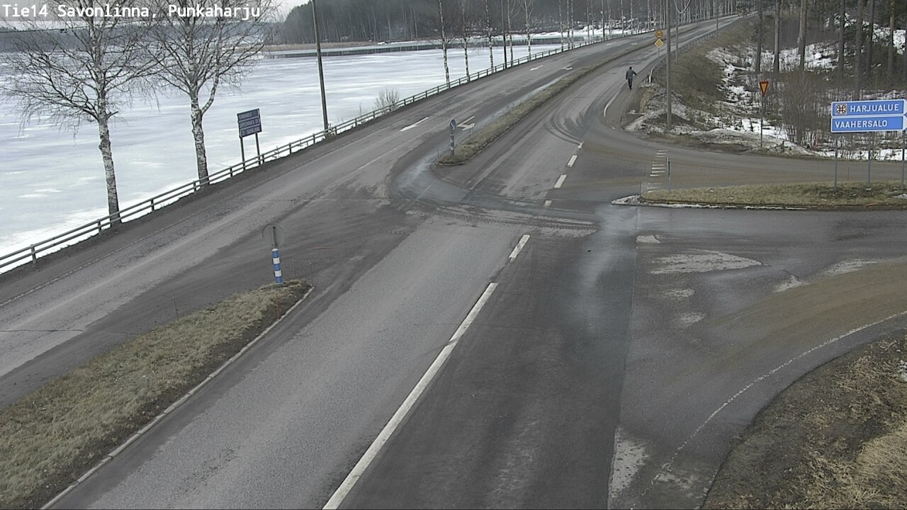 Weather Camera Image Road 14 Savonlinna, Punkaharju, Savonlinna, Etelä-Savo
