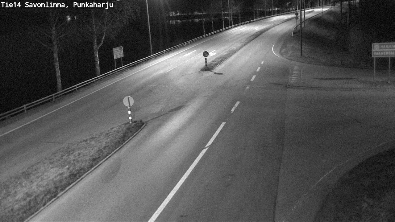 Weather Camera Image Road 14 Savonlinna, Punkaharju, Savonlinna, Etelä-Savo