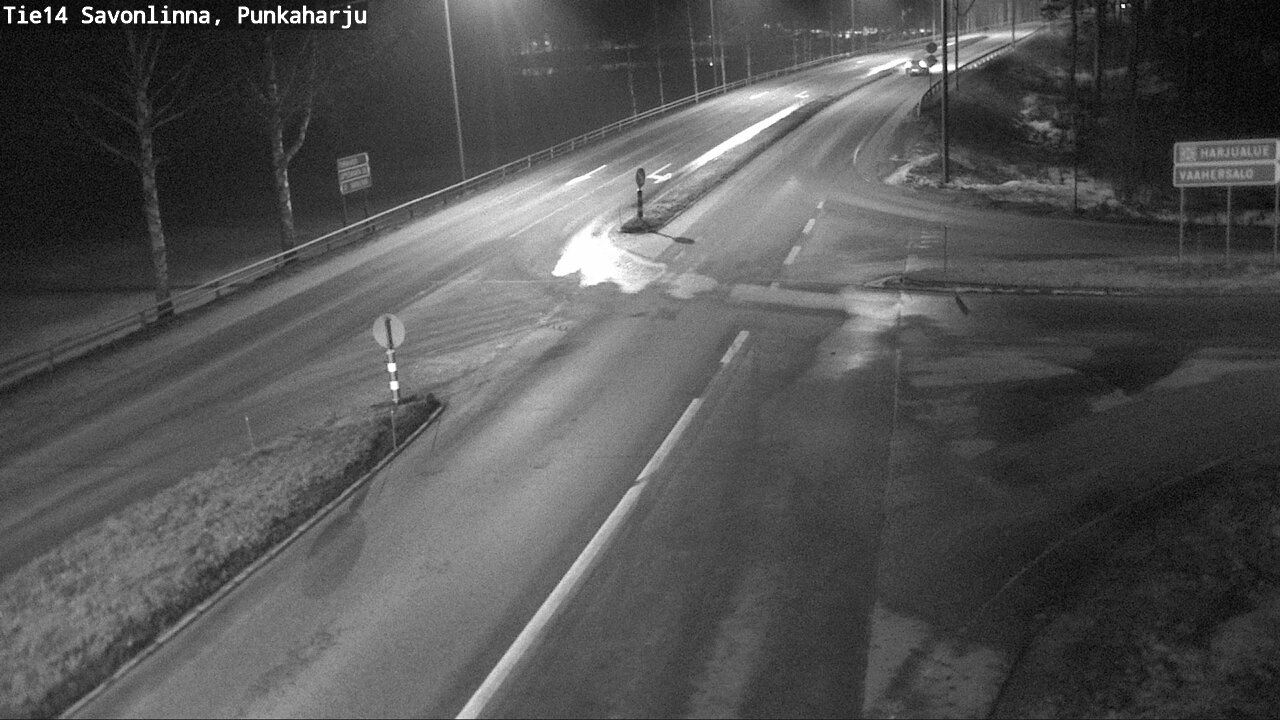 Weather Camera Image Road 14 Savonlinna, Punkaharju, Savonlinna, Etelä-Savo