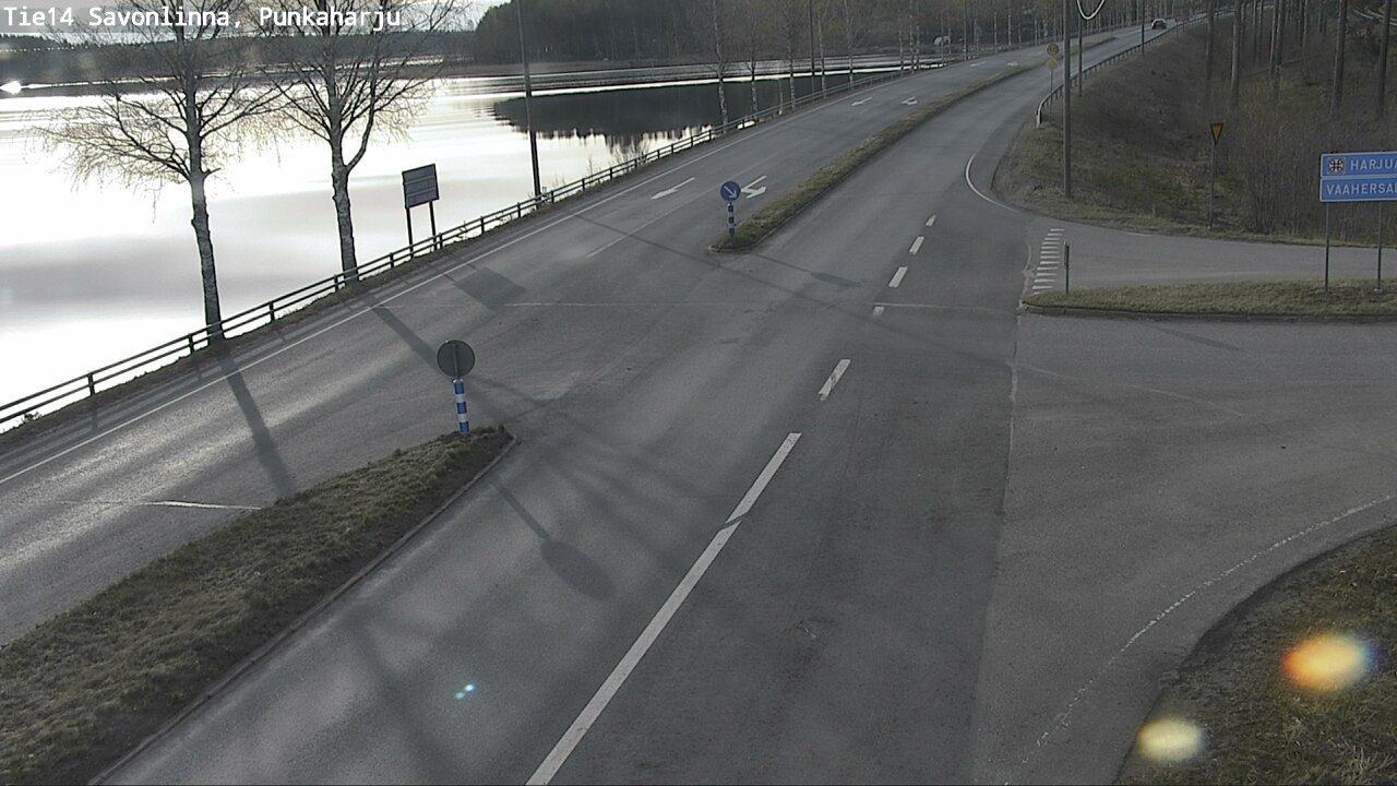 Weather Camera Image Road 14 Savonlinna, Punkaharju, Savonlinna, Etelä-Savo