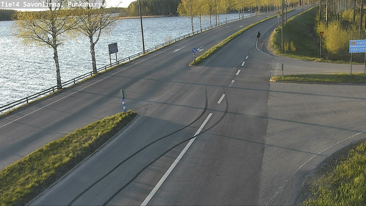 Weather Camera Image Road 14 Savonlinna, Punkaharju, Savonlinna, Etelä-Savo