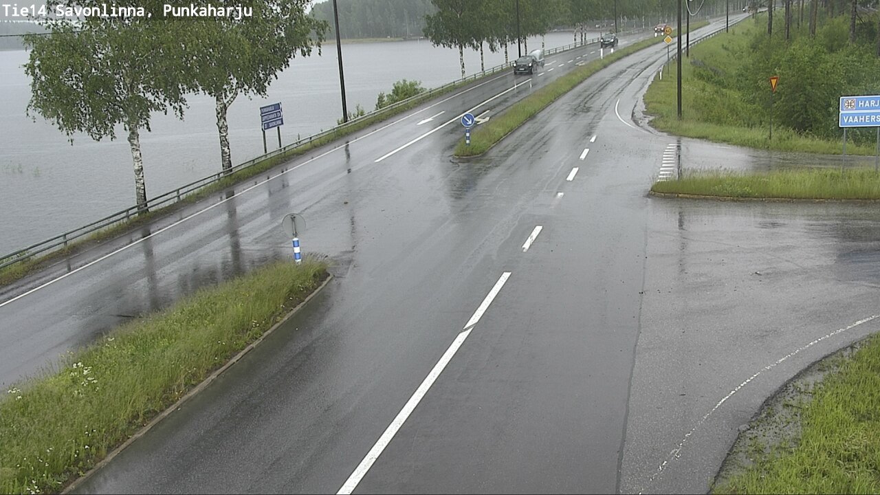 Weather Camera Image Road 14 Savonlinna, Punkaharju, Savonlinna, Etelä-Savo