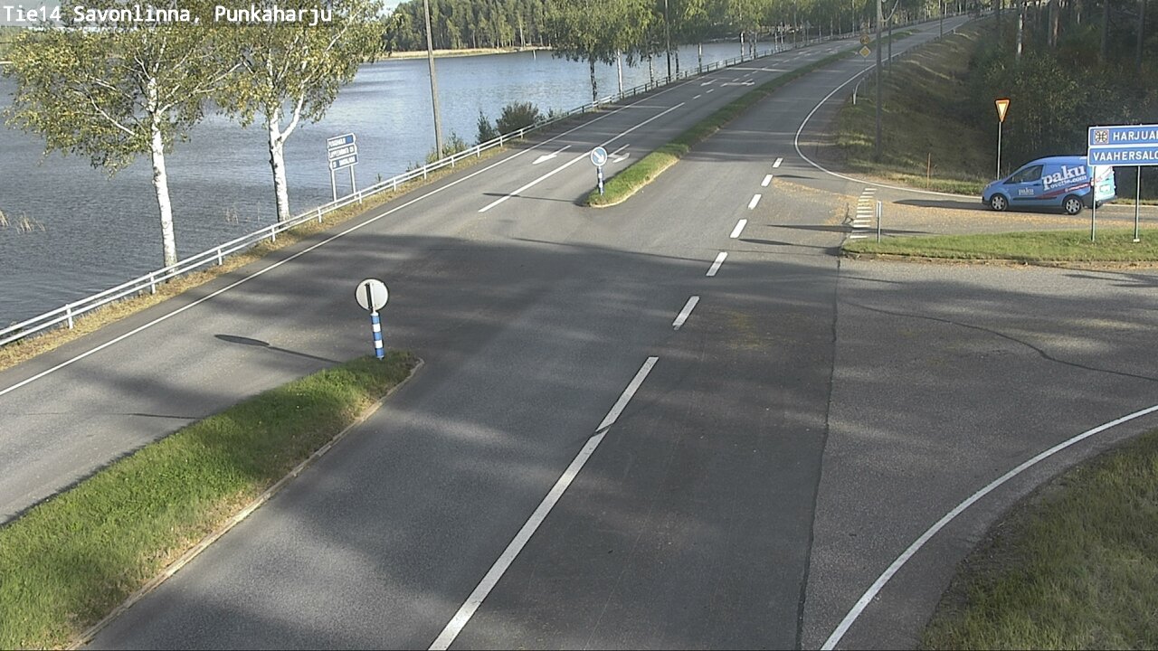 Weather Camera Image Road 14 Savonlinna, Punkaharju, Savonlinna, Etelä-Savo