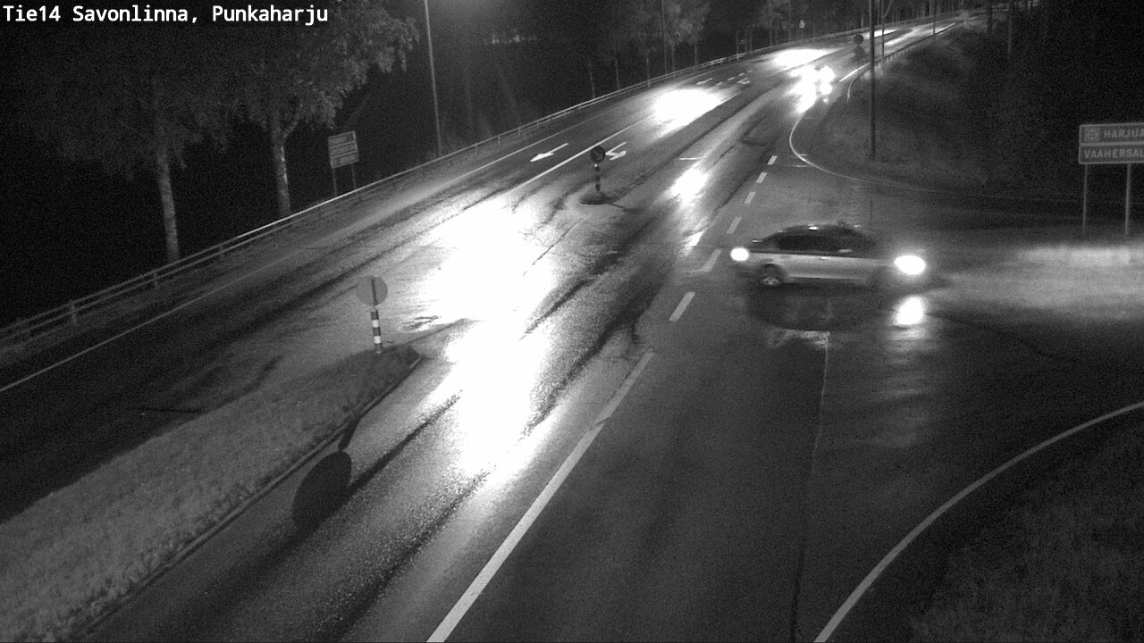 Weather Camera Image Väg 14 Savonlinna, Punkaharju, Savonlinna, Etelä-Savo