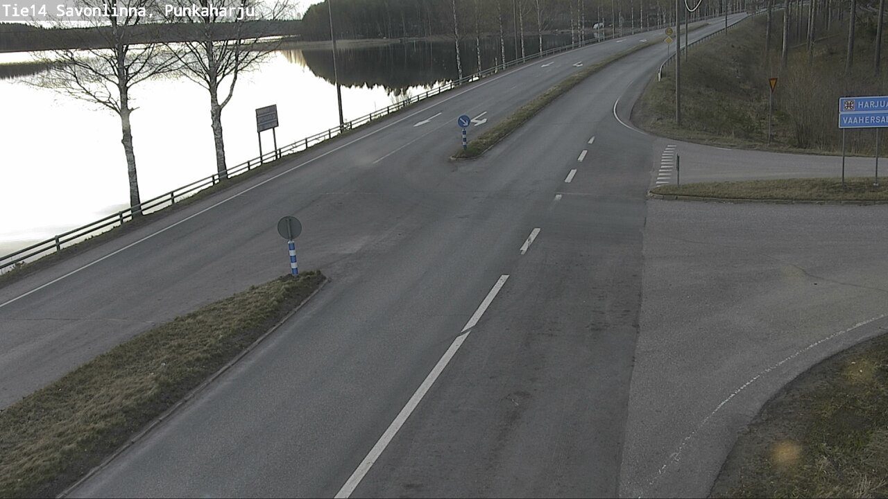 Weather Camera Image Road 14 Savonlinna, Punkaharju, Savonlinna, Etelä-Savo
