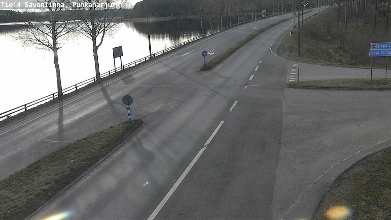 Weather Camera Image Road 14 Savonlinna, Punkaharju, Savonlinna, Etelä-Savo
