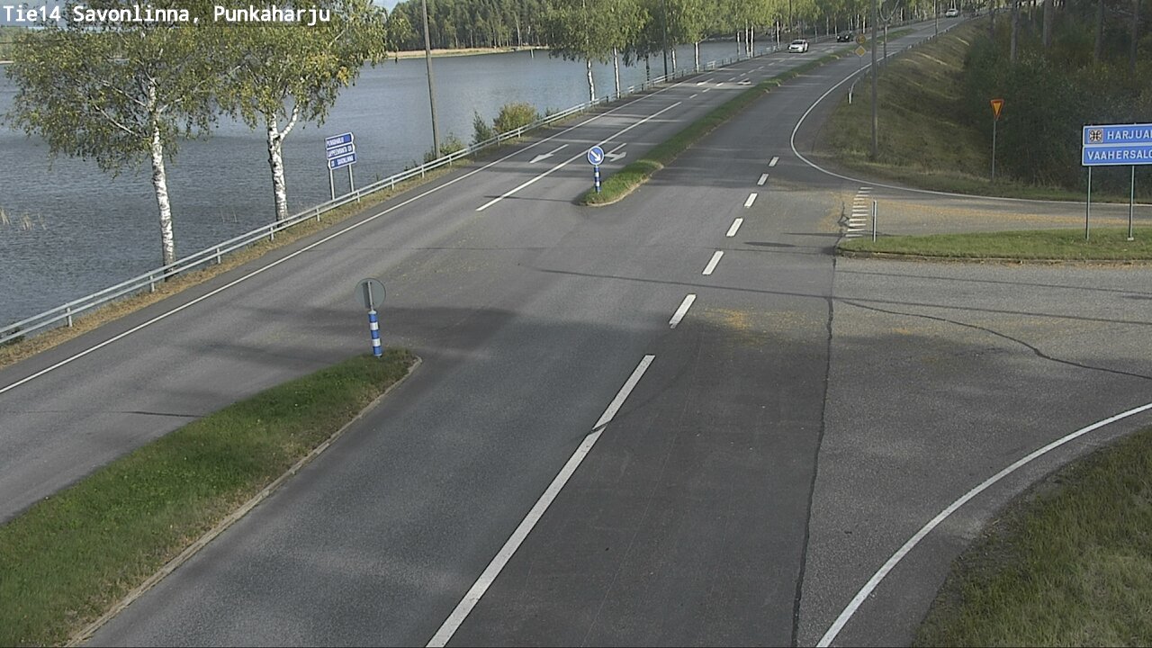 Weather Camera Image Road 14 Savonlinna, Punkaharju, Savonlinna, Etelä-Savo
