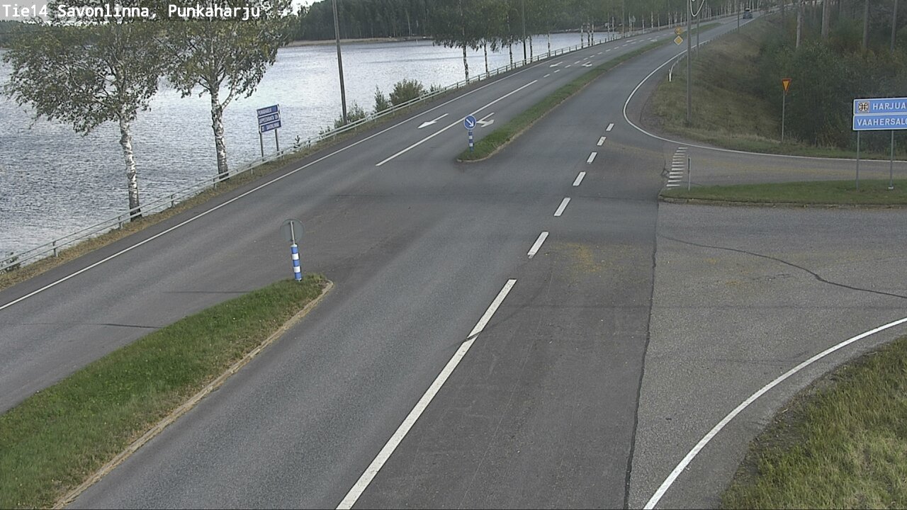 Weather Camera Image Road 14 Savonlinna, Punkaharju, Savonlinna, Etelä-Savo