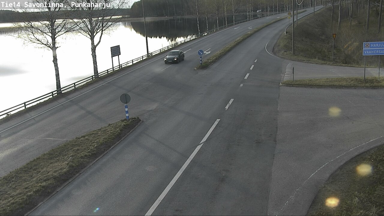 Weather Camera Image Road 14 Savonlinna, Punkaharju, Savonlinna, Etelä-Savo