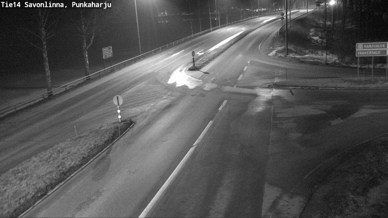 Weather Camera Image Road 14 Savonlinna, Punkaharju, Savonlinna, Etelä-Savo