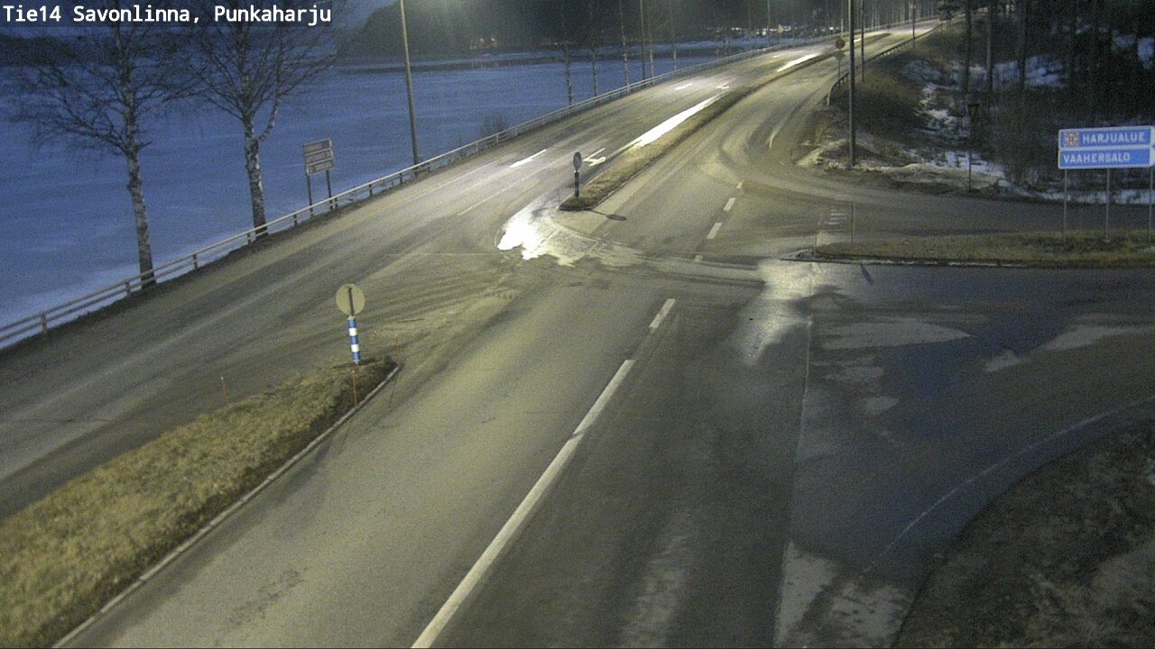 Weather Camera Image Road 14 Savonlinna, Punkaharju, Savonlinna, Etelä-Savo
