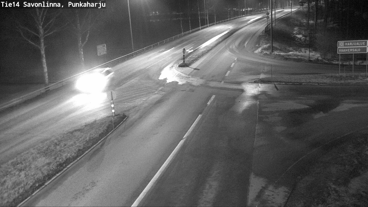 Weather Camera Image Road 14 Savonlinna, Punkaharju, Savonlinna, Etelä-Savo