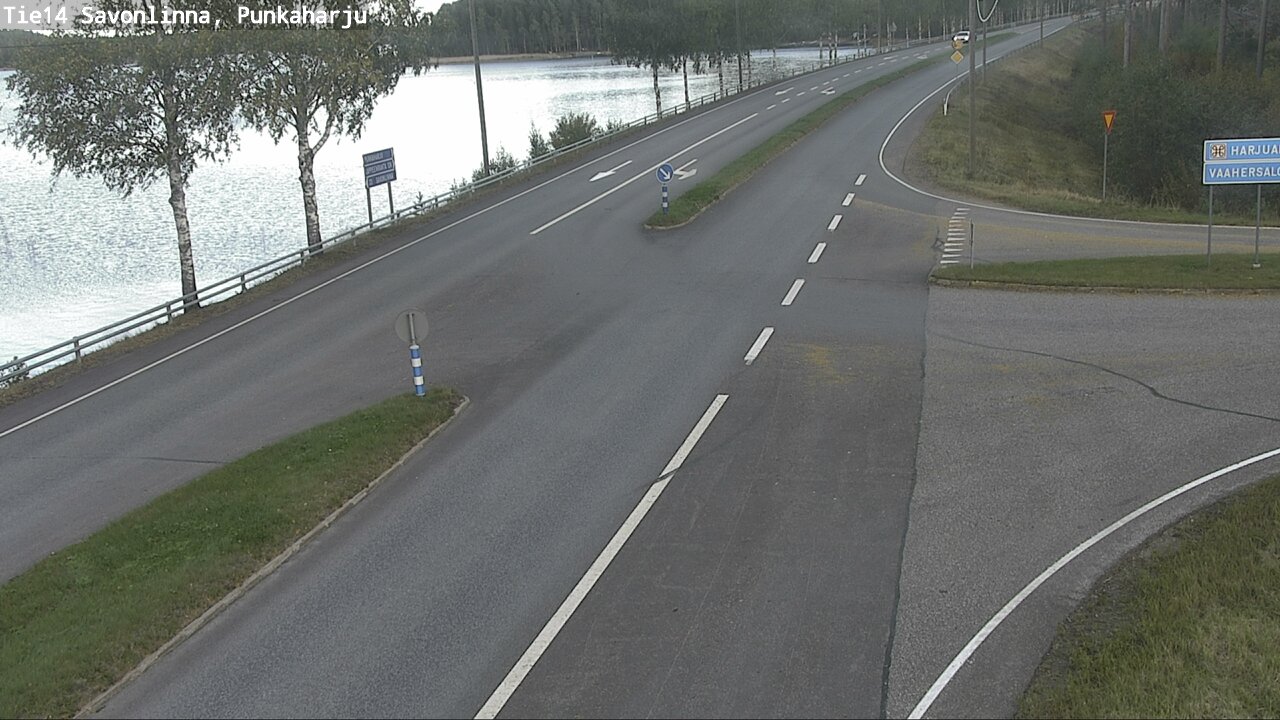 Weather Camera Image Road 14 Savonlinna, Punkaharju, Savonlinna, Etelä-Savo