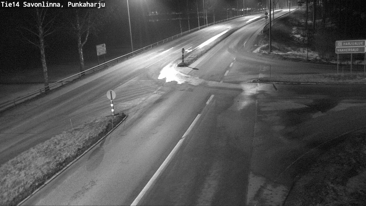 Weather Camera Image Road 14 Savonlinna, Punkaharju, Savonlinna, Etelä-Savo