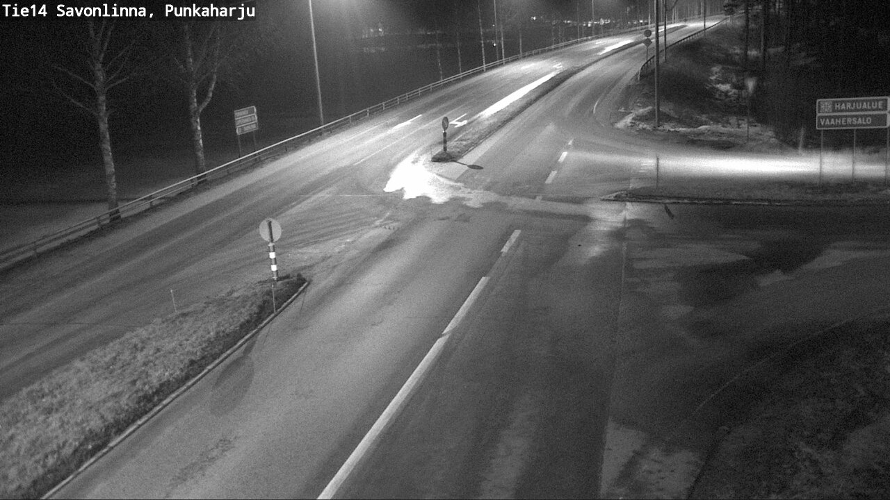 Weather Camera Image Road 14 Savonlinna, Punkaharju, Savonlinna, Etelä-Savo