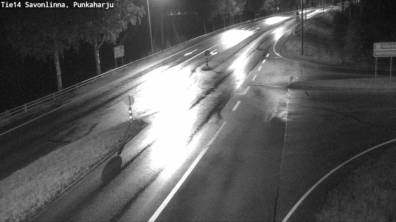 Weather Camera Image Väg 14 Savonlinna, Punkaharju, Savonlinna, Etelä-Savo